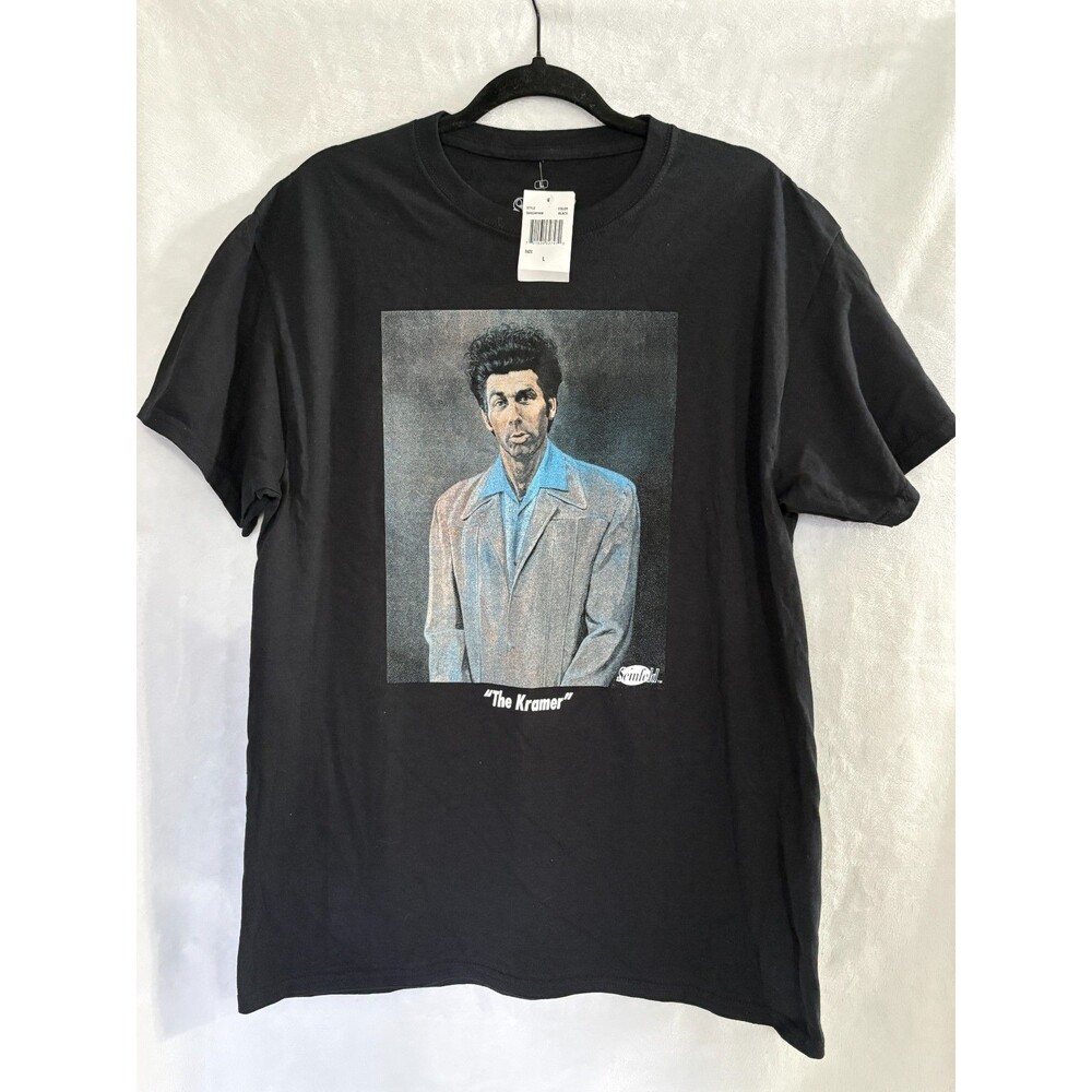 NEW Unisex SEINFELD "THE KRAMER" T-shirt - Size Large